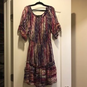 Cynthia Steffe lavender print dress